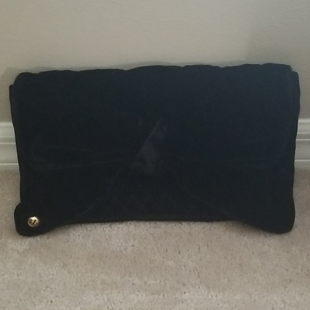 Black Velvet Clutch